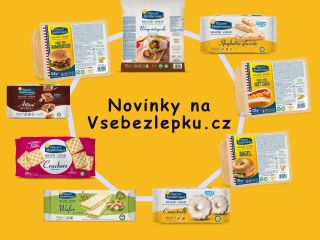 📣 Novinky na Vsebezlepku.cz! 🎉 Máme pro vás čerstvou várku bezlepkových dobrot, které vám zpříjemní léto i každodenní...