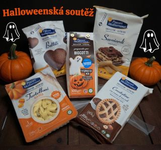 👻 Halloweenská soutěž o bezlepkové dobroty! 👻 🎃 Oslavte Halloween s chutí! Připravili jsme pro vás soutěž o 5 balíčků...